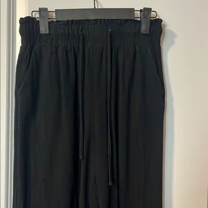 Black Drawstring Pants